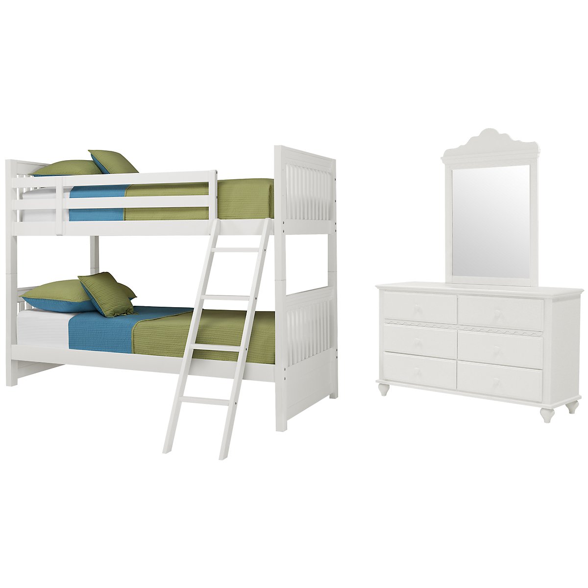 lauren white bunk bed