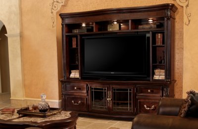 City Furniture Regal Dark Tone 86" TV Stand