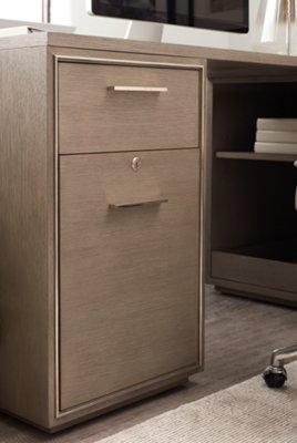 Highline Gray L Desk Home Office Desks City Furniture