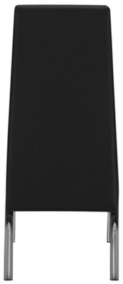 Mensa Black Upholstered Side Chair