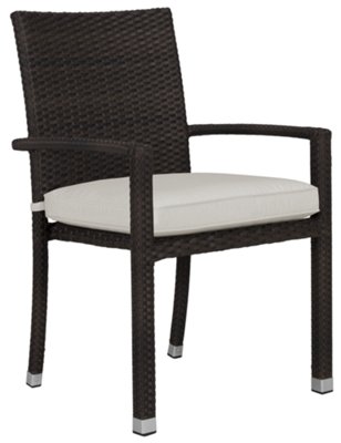 Elizabeth Outdoor Recliner - Zen White