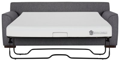 Austin Blue Fabric Memory Foam Sleeper Living Room Sleepers City