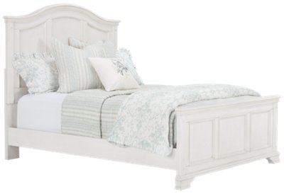 City Furniture: Savannah Ivory Panel Bed