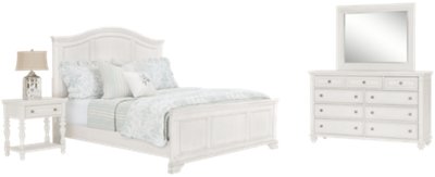 Savannah Ivory Wood Panel Bedroom Bedroom Bedroom Sets City Furniture
