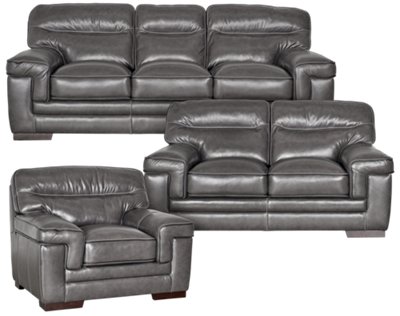 Alexander Gray Leather Living Room Living Room Living