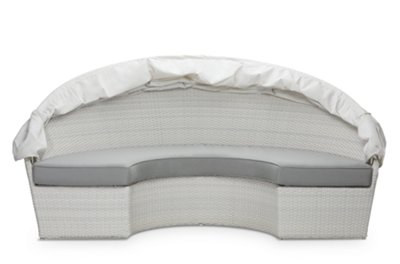 Biscayne Gray Canopy Daybed