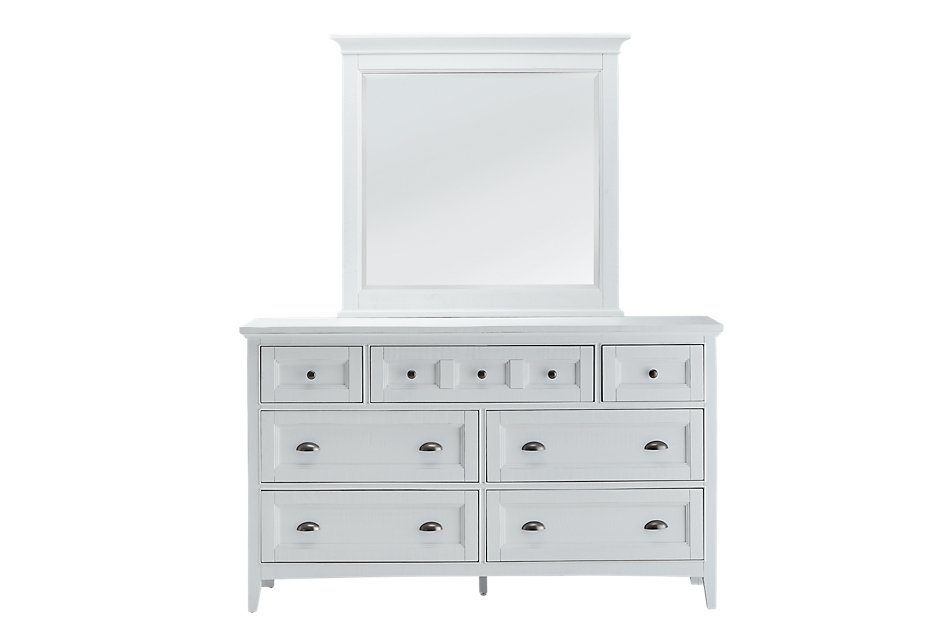Heron Cove White Dresser Mirror Bedroom Dressers Mirrors