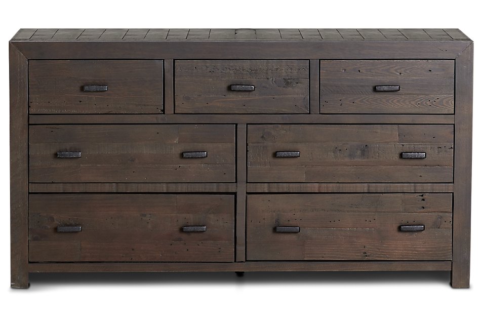 Seattle Dark Tone Wood Dresser Bedroom Dressers City Furniture
