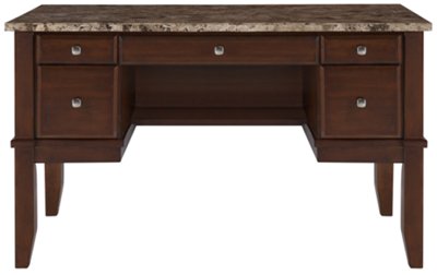 City Lights Marble Writing Desk Home Office Desks City Furniture