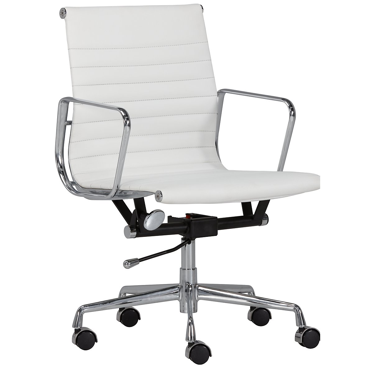 City Furniture: Mateo White Desk Chair