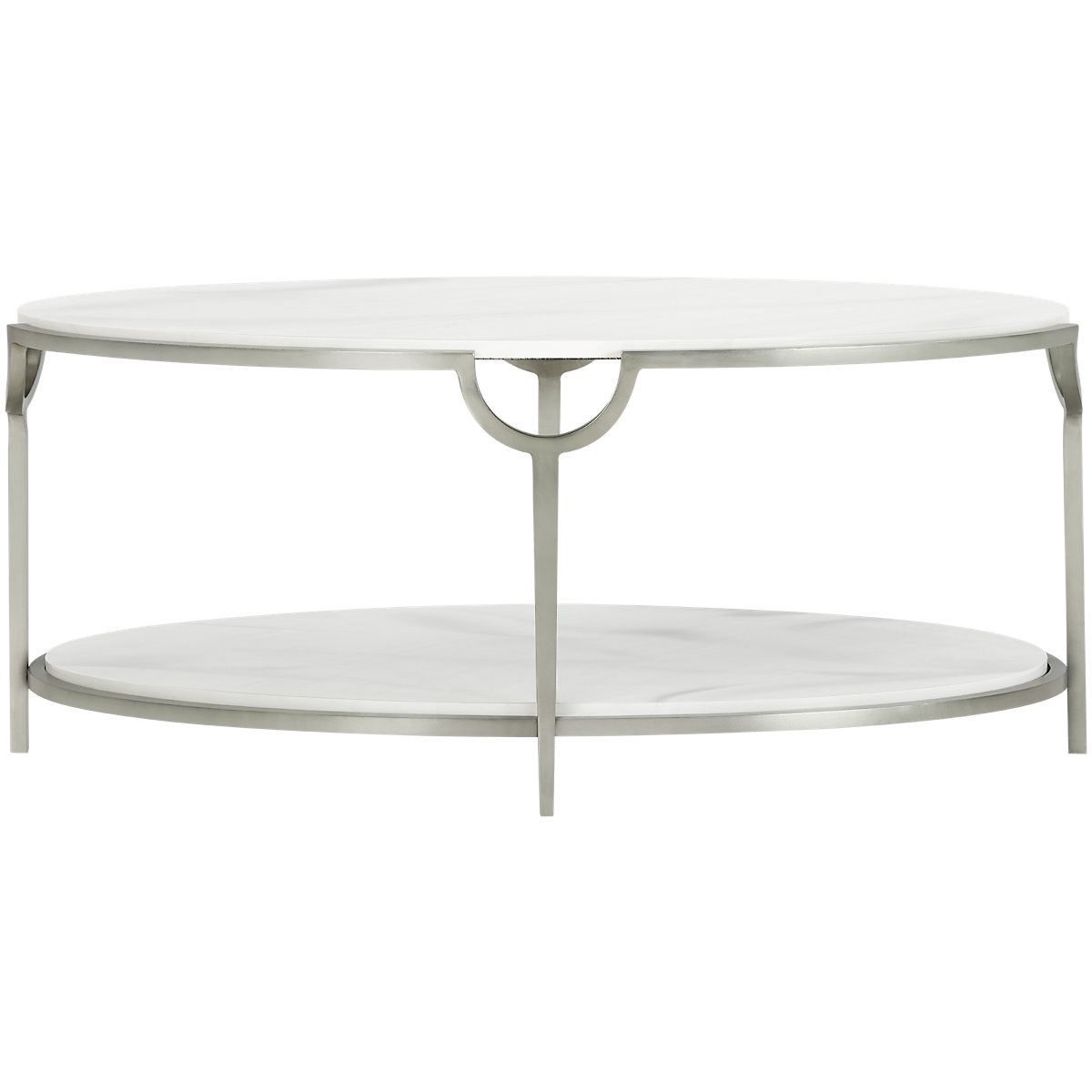 City Furniture: Morello Marble Oval Coffee Table