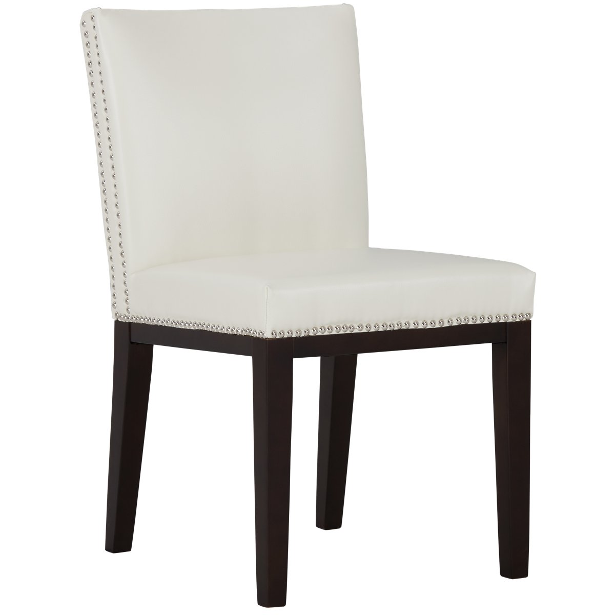 Upholstered Off White Dining Chair