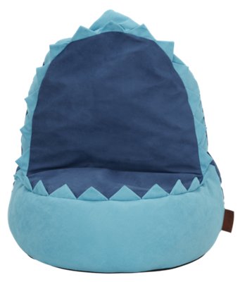 Shark Blue Bean Bag