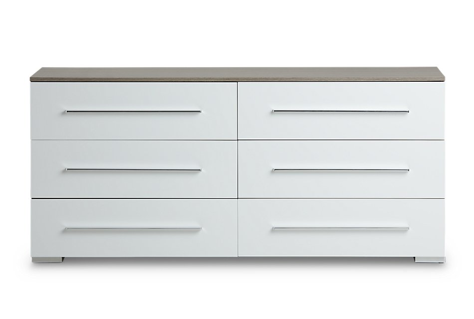 Sofia Two Tone Dresser Bedroom Dressers City Furniture