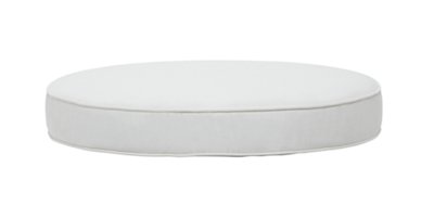 Fina White Round Daybed Cushion