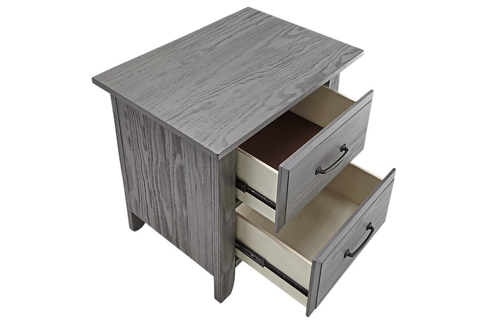 Willowbrook Gray Nightstand Baby Kids Nightstands