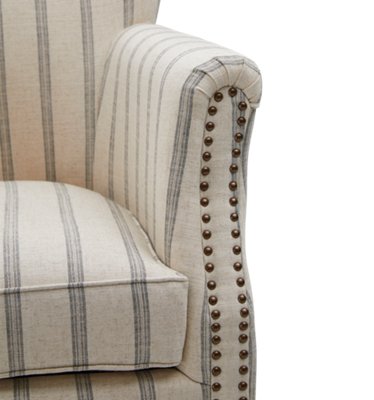 Layla Beige Fabric Accent Chair | Home Accents - Accent Chairs | City