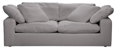 Nixon Light Gray Fabric Sofa Living Room Sofas City