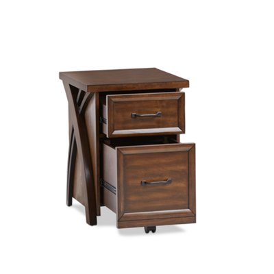 Axon Mid Tone Wood File Cabinet Home Office File Cabinets