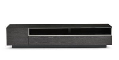 Vancouver Dark Gray 86" TV Stand Entertainment TV Stands City