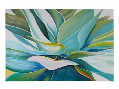 Otto Green Canvas Wall Art Home Accents Wall Decor City