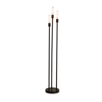 Atlas Black Metal Floor Lamp | Home Accents - Lighting | City Furniture