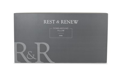 Rest Renew Down Around Stomach Sleeper Pillow Bedding
